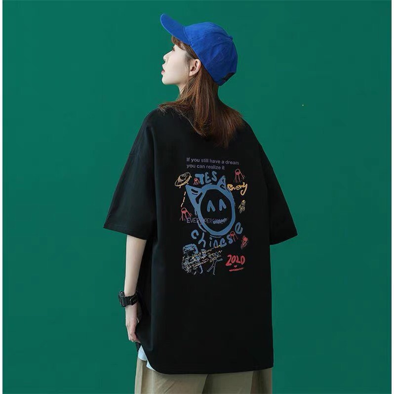 Áo thun Áo phông tay lỡ from rộng [ TESA ] cổ tròn KL Unisex