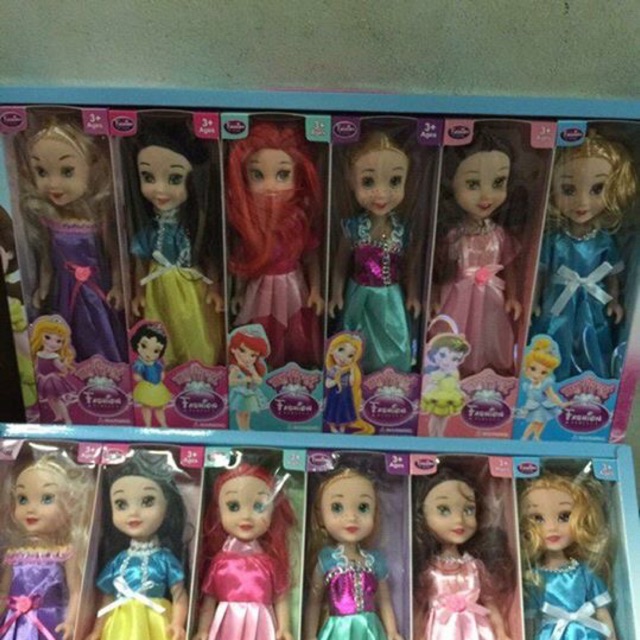 Bộ 6 búp bê đồ chơi cho bé