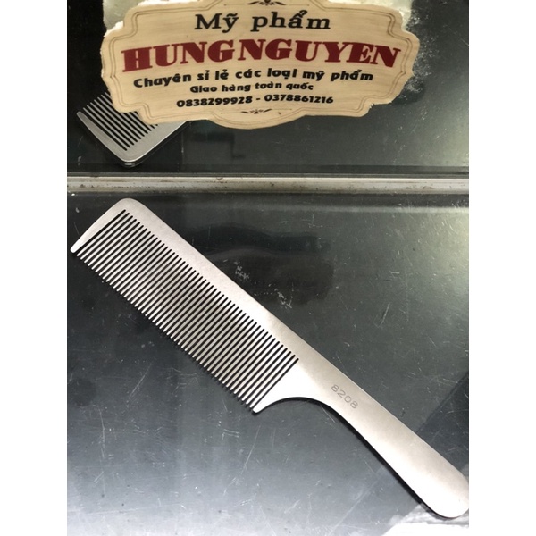 Lược cắt tóc inox bản to nguyên khối