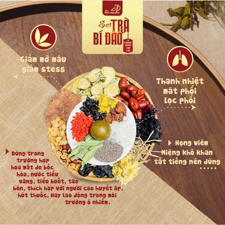 Set trà bí đao thơm ngon chất lượng