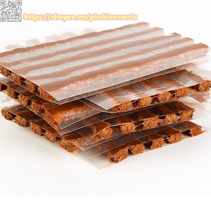 Miếng Vá Lốp - Miếng Vá Dùi - Sợi Vá Rút Dùng Vá Săm Lốp Ô Tô Xe Máy Ruột Không Săm