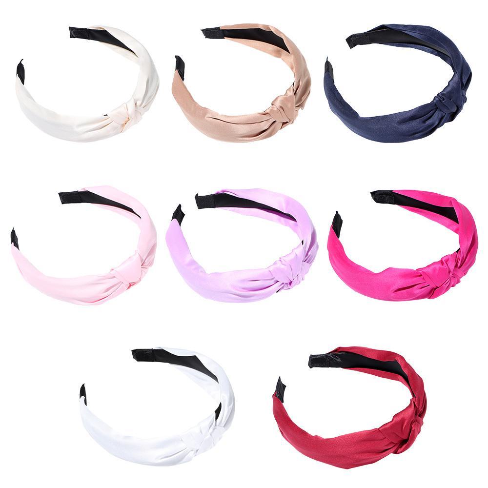 SUSANS Băng Đô Cài Tóc Bằng Vải Satin Dùng Rửa Mặt / Trang Điểm