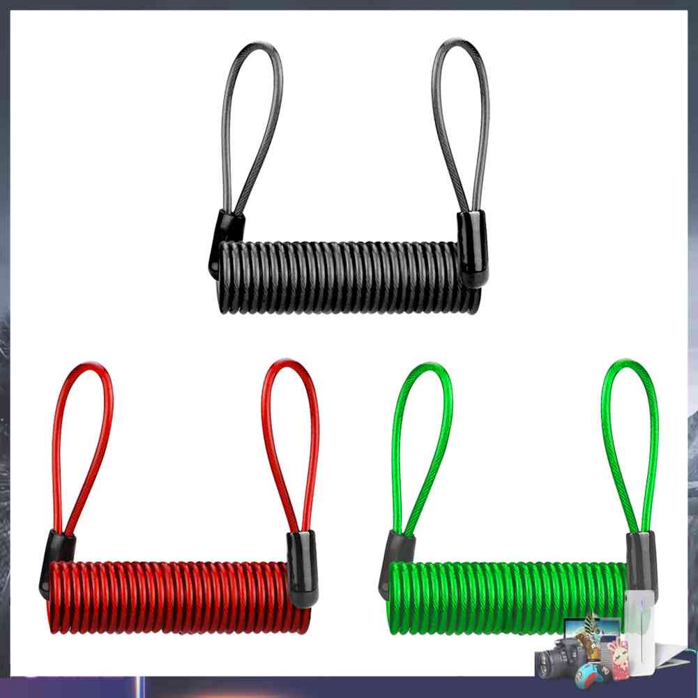 Dây Cáp Nhắc Nhở Khóa Đĩa Xe Đạp / Xe Máy 4ft