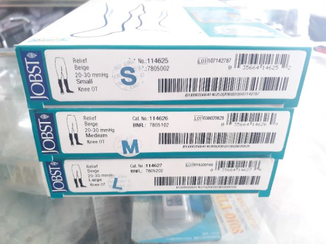 Vớ Y Khoa Jobst Chống Suy Giảm Tĩnh Mạch - Vớ Gối - Made in USA.