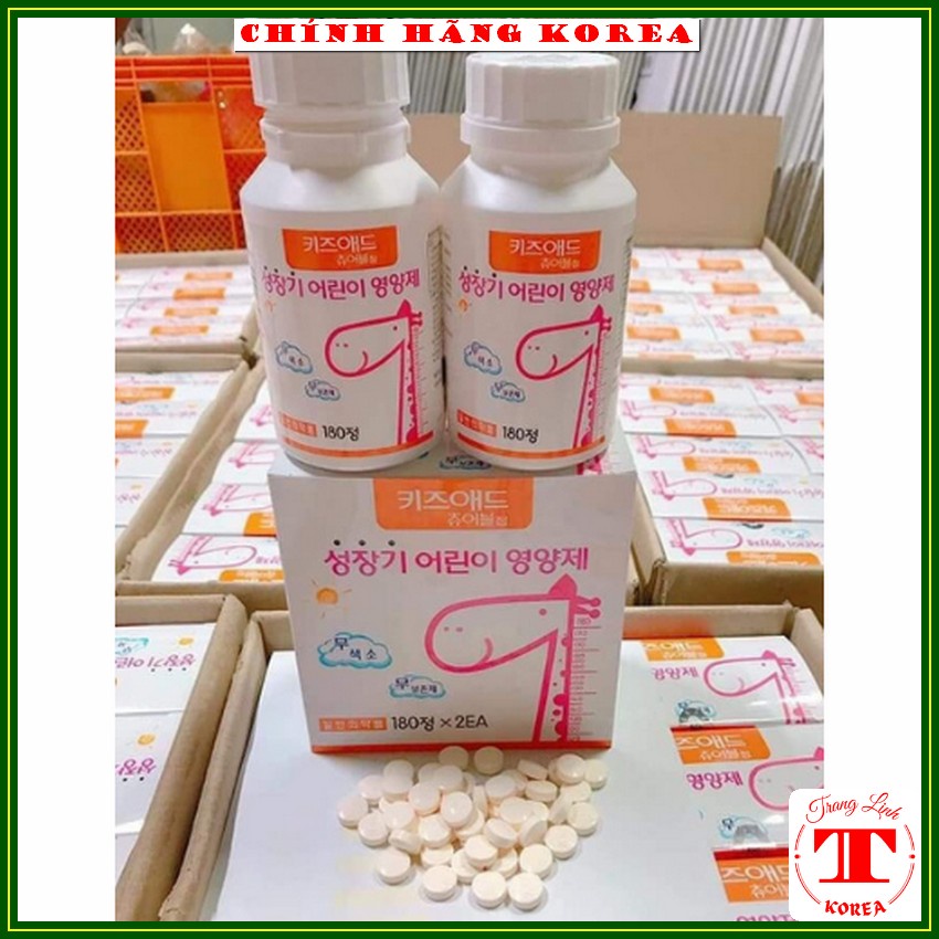 Viên uống bổ sung Canxi tăng chiều cao cho bé, hộp 240 viên - tranglinh