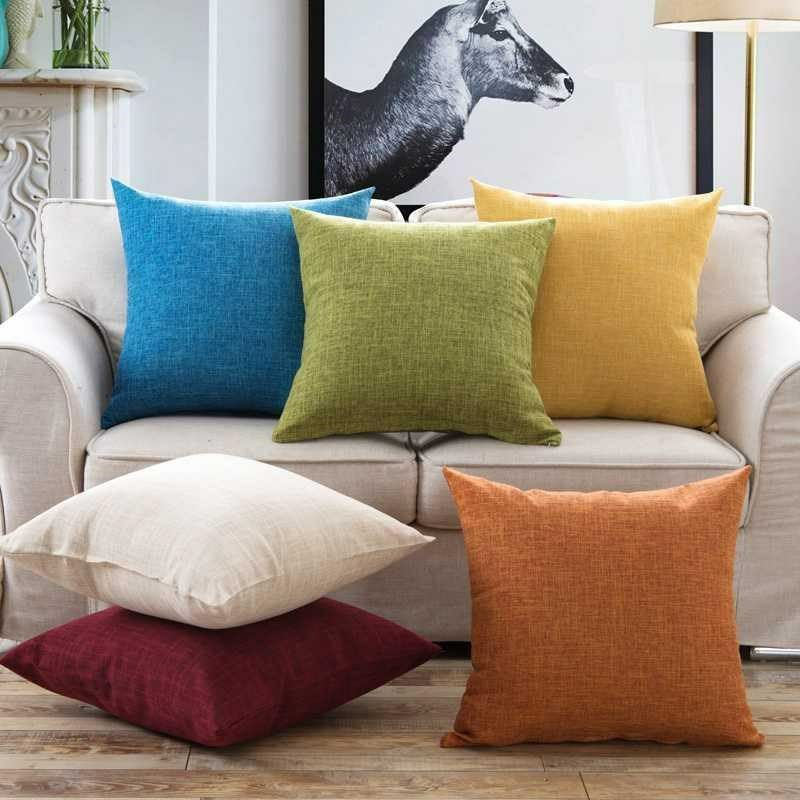 vỏ gối kèm ruột tựa sofa