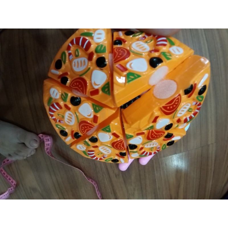 Bộ đồ chơi bánh Pizza DÀY ĐẸP 9 chi tiết