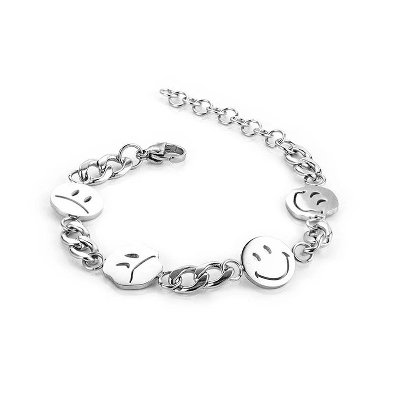 Vòng Tay Mặt Cười Đơn Giản Cá Tính 22158