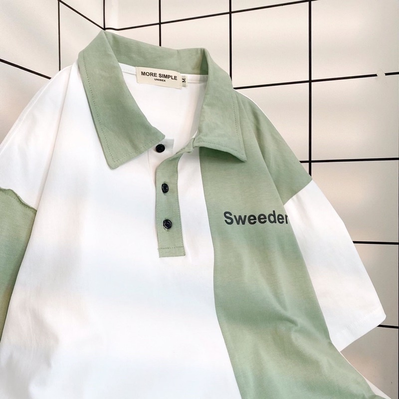 Áo Thun POLO STUDIO Oversize Vải Tici Da Cá Form Rộng Unisex - Yowol SG