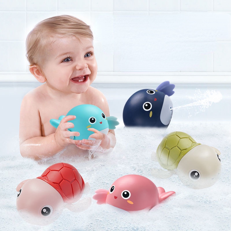 Đồ Chơi Nhà Tắm Hình Cá Heo/Rùa Dễ Thương Cho Bé