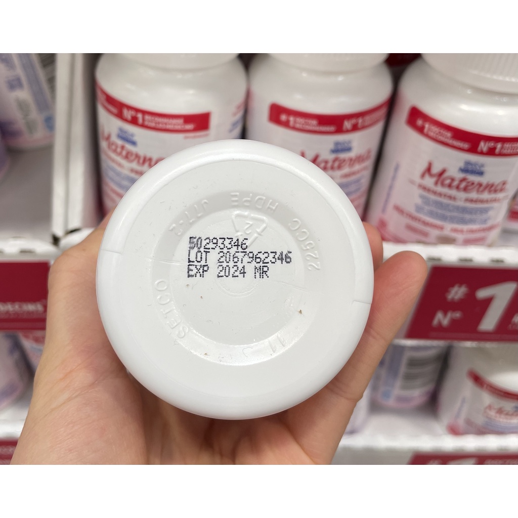 Viên uống bà bầu Materna Nestle 150 viên. HSD 2024