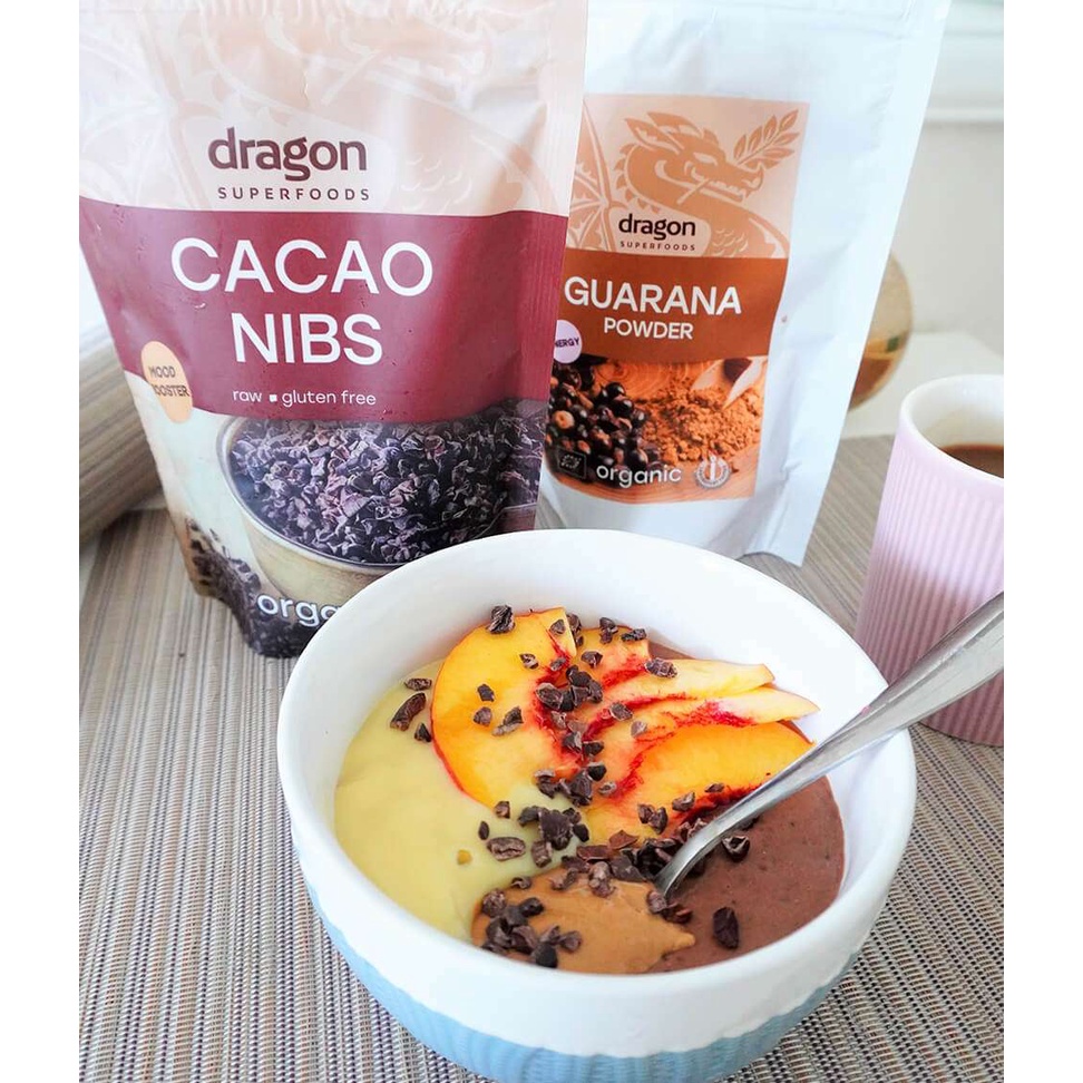 Bột Cacao nibs (cacao ngòi) 200gr - Dragon Suoerfoods