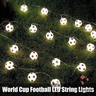 1 Meter Football Fairy String LED Light Boys Battery Bedroom Decor Lights Lamp 