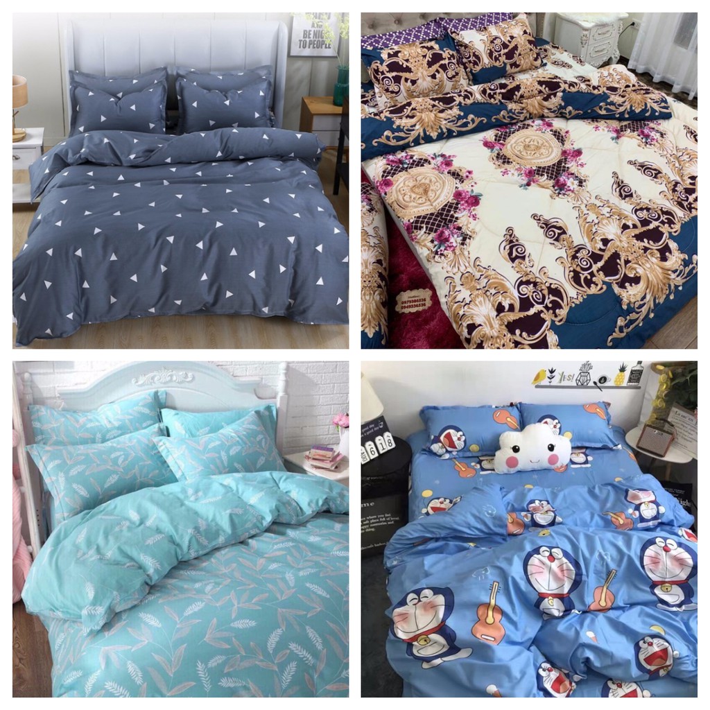Vỏ chăn lồng được ruột bông chất liệu cotton poly 1m9x2m1 nhiều hoạ tiết cho gia đình Mẫu KHỦNG LONG BÉO
