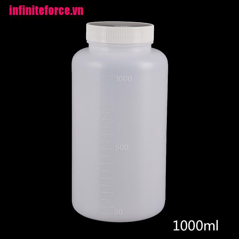 1 Chai Nhựa Trong Suốt Hình Trụ Dung Tích 1000ml