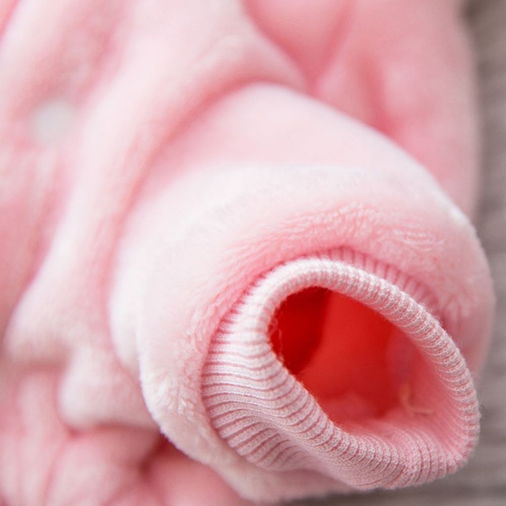 Áo Thỏ Lông Cừu Cho Chó Mèo Chất Mềm Mịn Siêu Cute