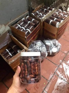 Me lào chấm muối tôm siêu ngon
