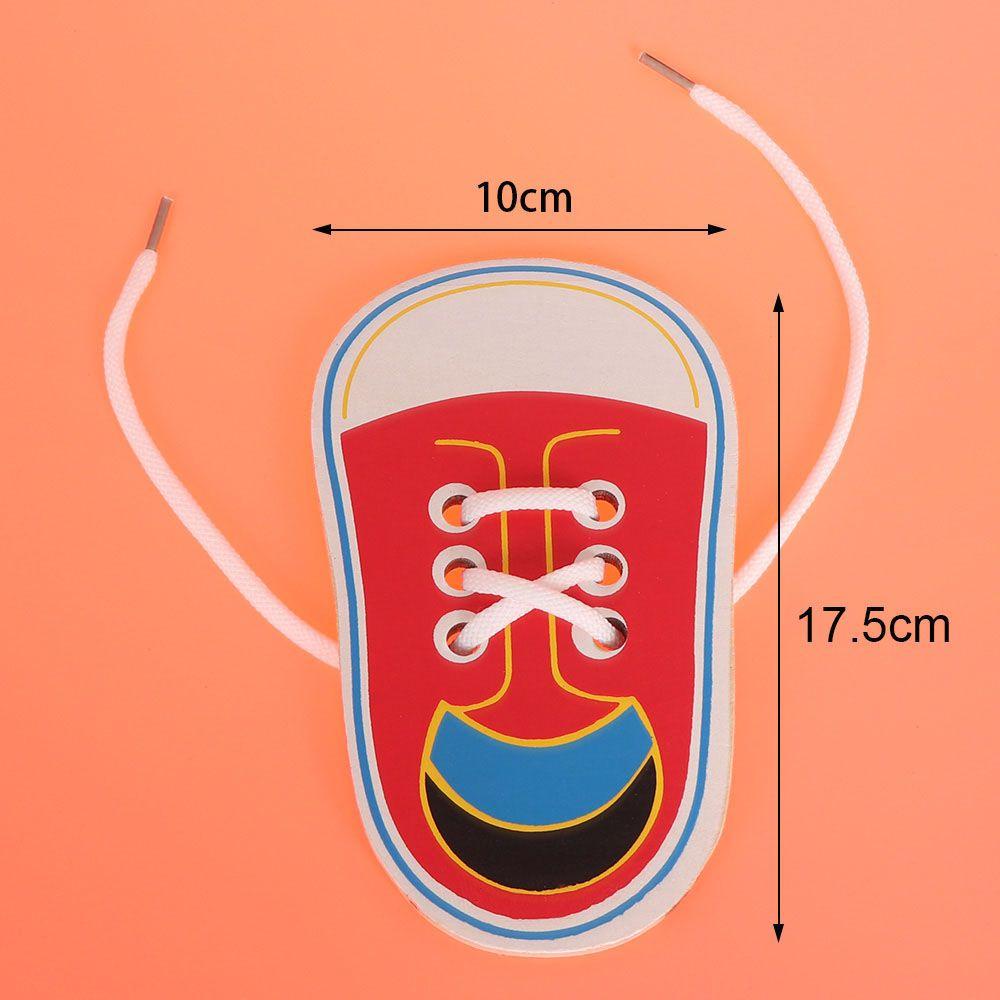 1 Dây Giày Đồ Chơi Giáo Dục Theo Phương Pháp Montessori Cho Bé