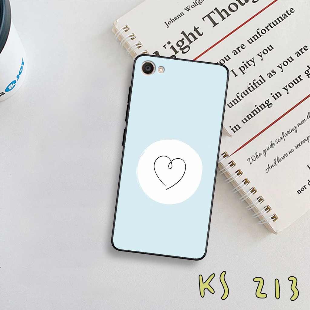 Ốp lưng Vivo Y66 - Vivo Y67 - Vivo Y75 - Ốp in hình Trái tim  siêu dễ thương