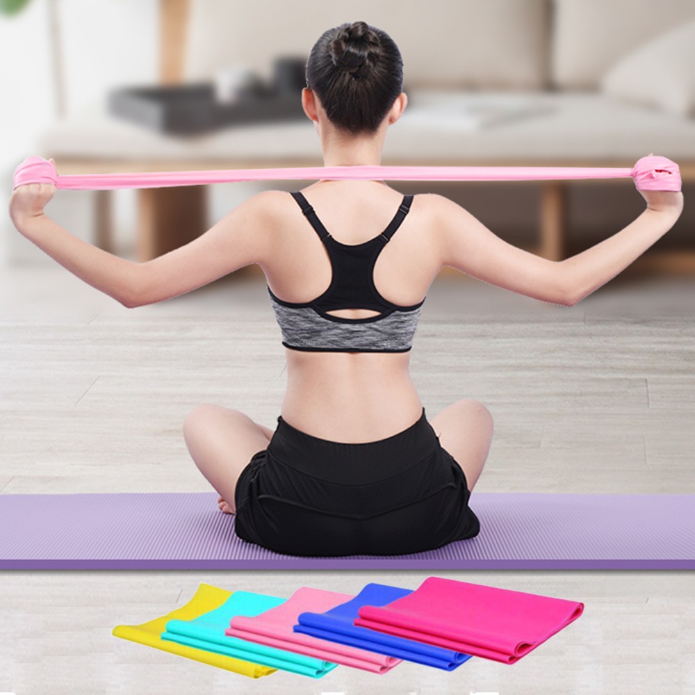 Dây Cao Su Tập Yoga, Đàn Hồi Kháng Lực Tập Thể Dục Yoga 1,5 Mét