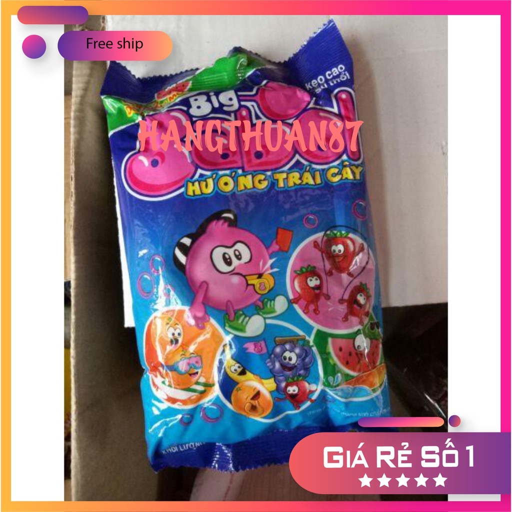 Freeship 50k Kẹo Big Babol hương trái cây