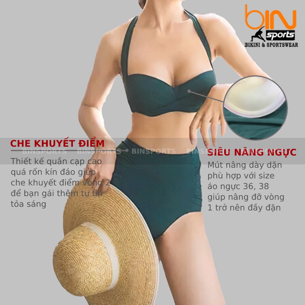 Bikini Nữ Hai Mảnh Nhiều Màu Freesize Bin Sports BHV077