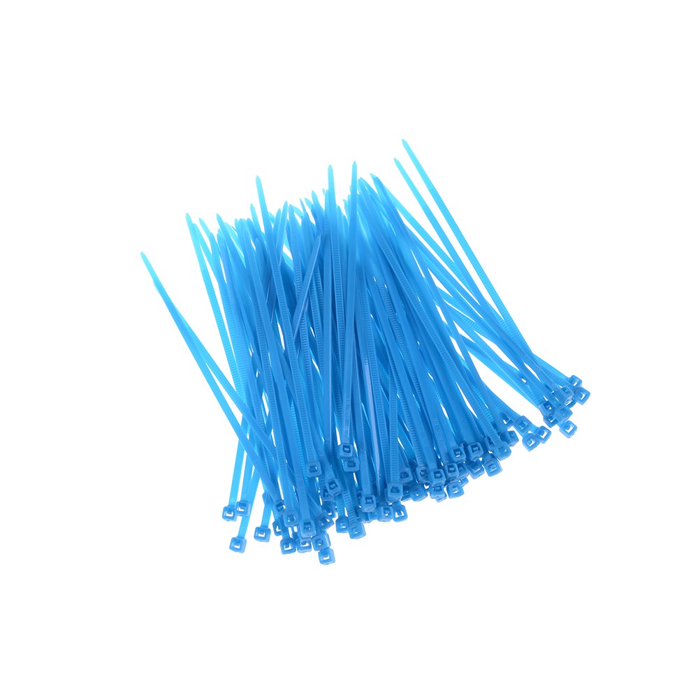 Bộ 100 Dây Rút Nhựa Nylon 3x100mm Nhiều Màu Sắc
