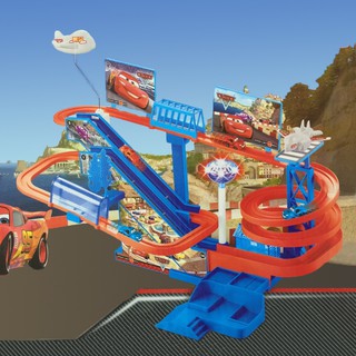 Đồ chơi đường tàu siêu tốc dùng pin phát nhạc có đèn, các miếng ghép đều được đánh số dễ dàng tháo lắp, siêu đẹp