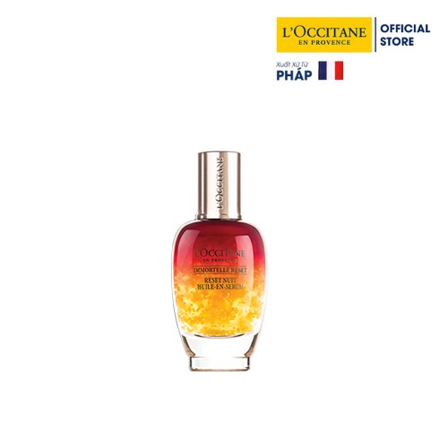 [Mã FMCGM100 - 10% đơn 500K] Tinh chất dưỡng da L'Occitane Immortelle Reset 50ml phiên bản giới hạn