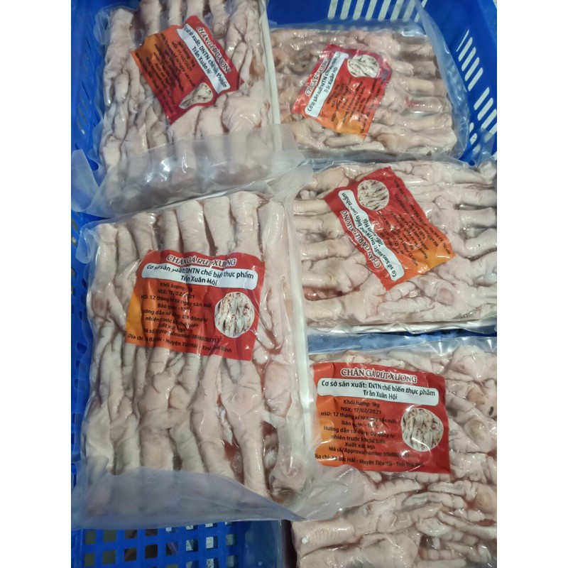 1kg chân gà rút xương nét 600gr