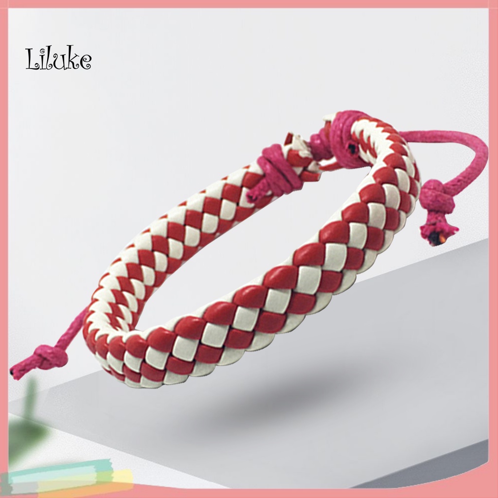 Vòng Đeo Tay Dây Bện Màu Sắc Tươi Sáng Thời Trang