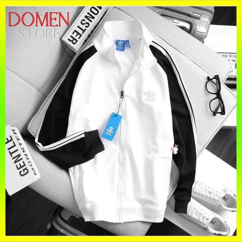 Áo khoác dù 2 lớp cao cấp form rộng tay sọc hàn quốc chất gió _ DOMEN AK 51