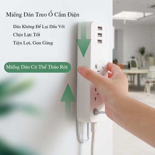 Bộ Giá đỡ ổ điện dán tường, Giá treo, móc treo Modem, cục phát wifi, remote, vật dụng treo tường chắc chắn