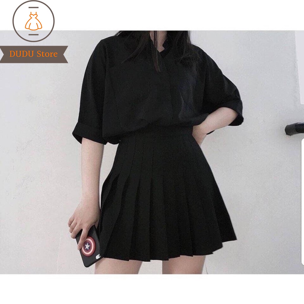 Chân Váy Xếp Ly Ngắn Xòe Sang Chảnh (Có ảnh thật- Shop tự chụp ) | BigBuy360 - bigbuy360.vn