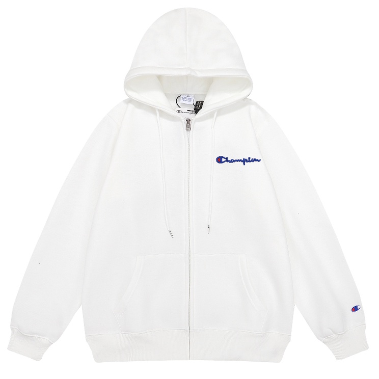 Áo Hoodie Cotton Tay Dài Thêu Họa Tiết Thời Trang Thu Đông Dành Cho Cặp Đôi