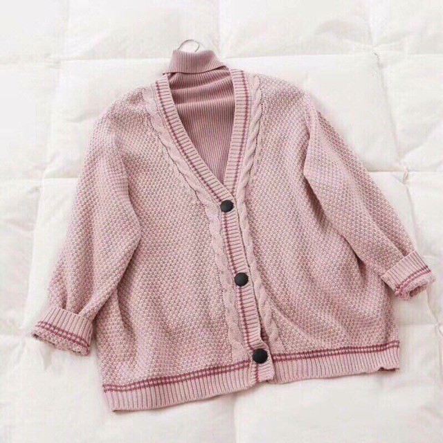 (HÀNG ORDER) Áo khoác Cardigan len hàng QCCC