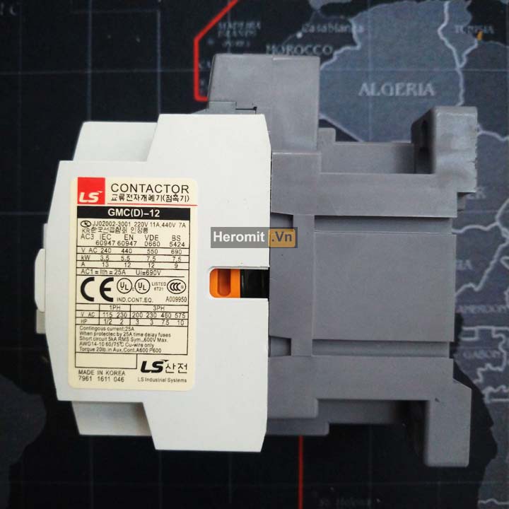 Khởi Động Từ LS GMC 12A Contactor 220V 380V Công Trình
