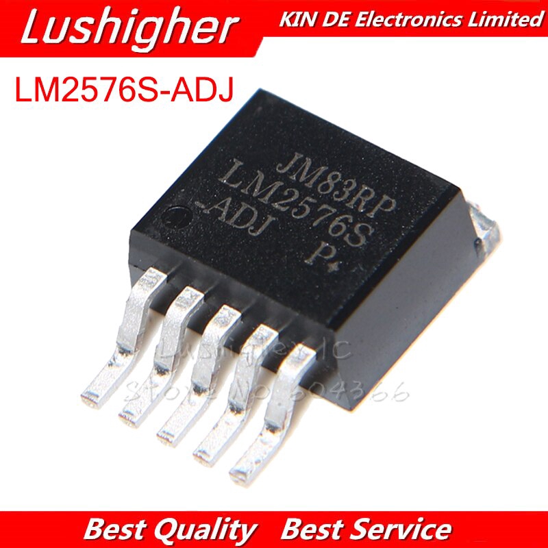 10 chiếc LM2576 LM2576S-ADJ TO-263 LM2576-ADJ Bộ điều chỉnh điện áp miễn phí vận chuyển