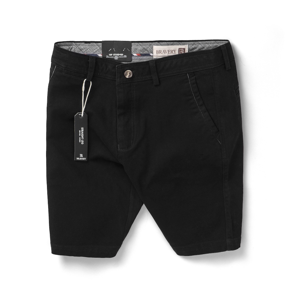 Quần short nam, Quần short kaki Kunda mềm mịn dày dặn co giãn, form regular fit - Bravery