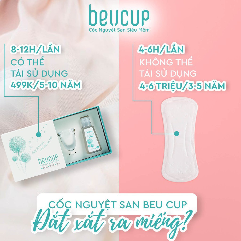 Cốc nguyệt san Beucup Chính hãng