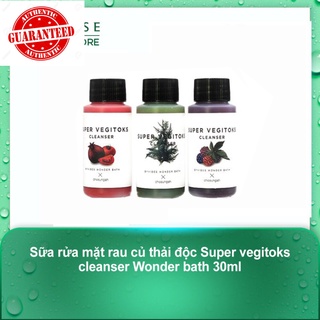 Sữa rửa mặt Super Vegitoks Cleanser 30ml (Mini)