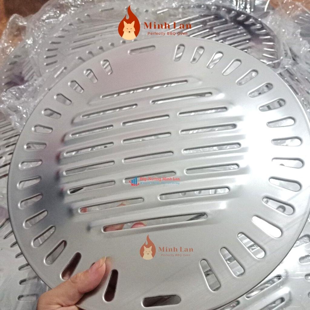 Vỉ đĩa inox xẻ rãnh Hàn Quốc cao cấp, chống dính hiệu quả