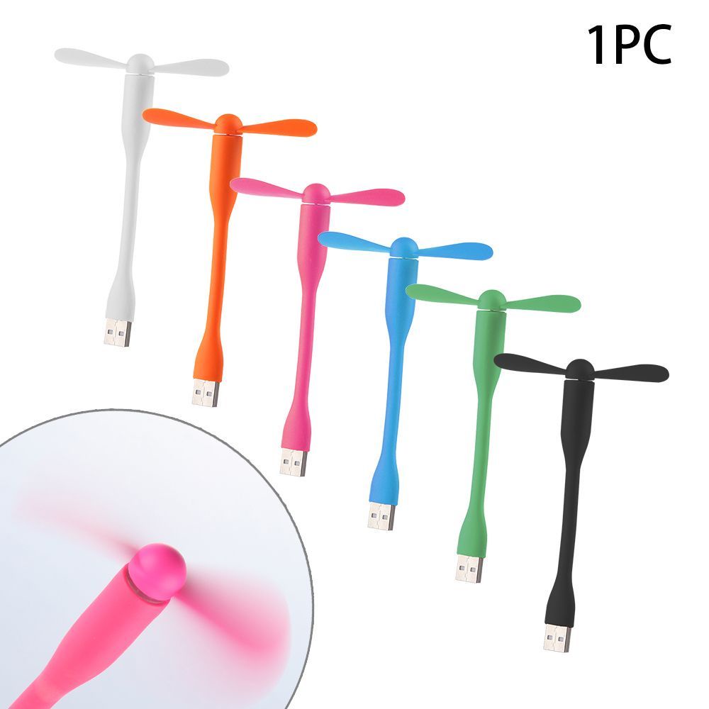 Quạt làm mát USB mini di động yên tĩnh nhiều màu tùy chọn
