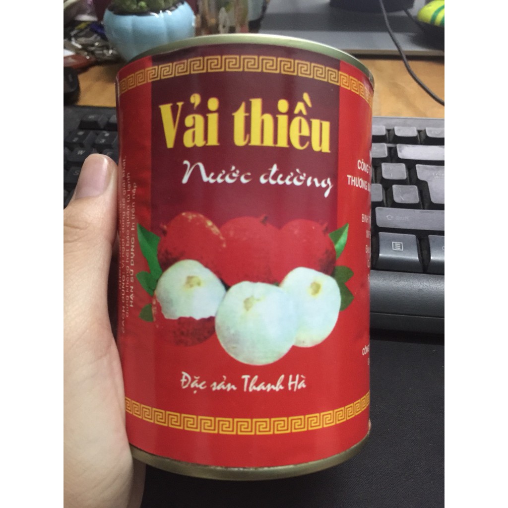 Vải thiều nước đường – đặc sản Thanh Hà 565g