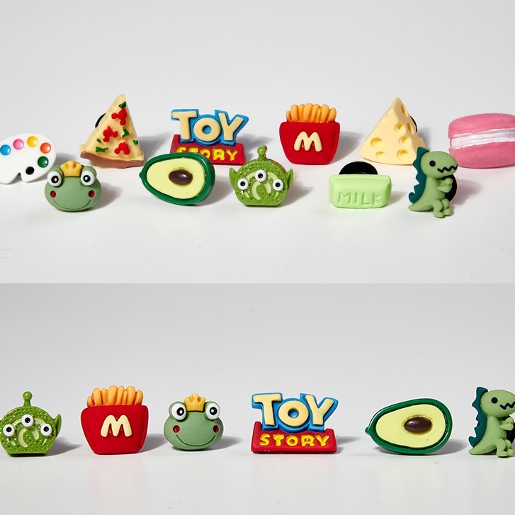 Móc Khóa Giày crocs Hình Nhân Vật Hoạt Hình Toy Story jibbitz Anime