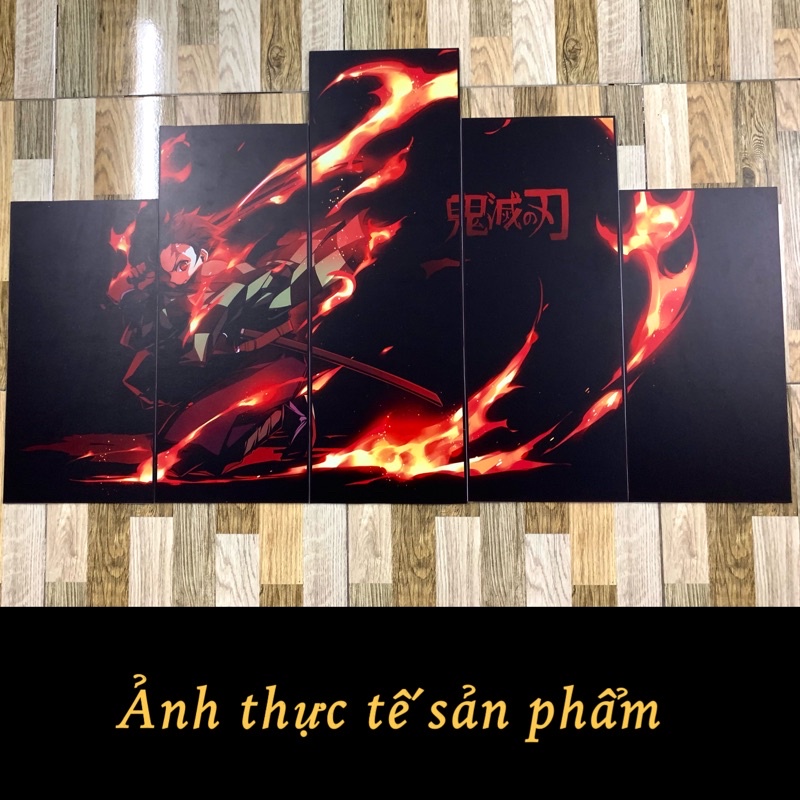 Tranh dán tường trang trí phòng KIMETSU NO YAIBA - THANH GƯƠM DIỆT QUỶ 4