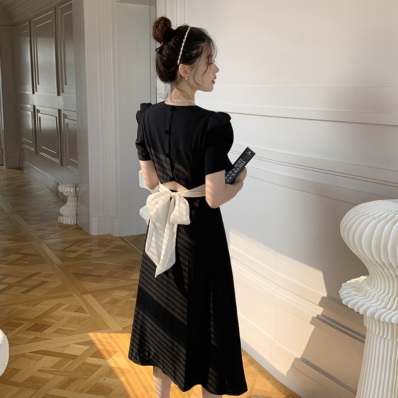 Đầm Đen Cỡ Lớn Thời Trang Mùa Hè 53150 53150