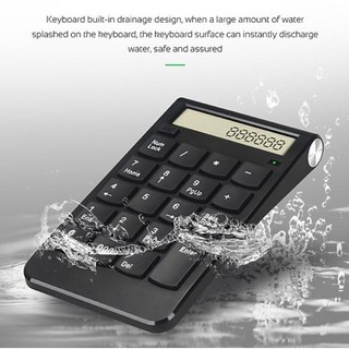 Máy tính bỏ túi Number Pad Wireless LCD Mac windows 