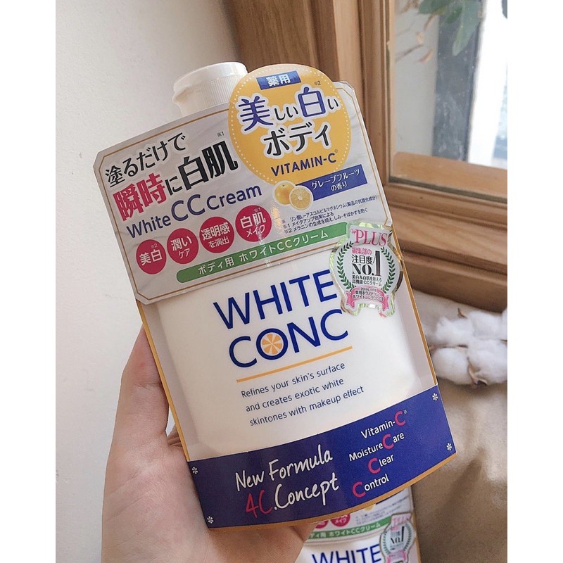 Kem dưỡng trắng body White Conc