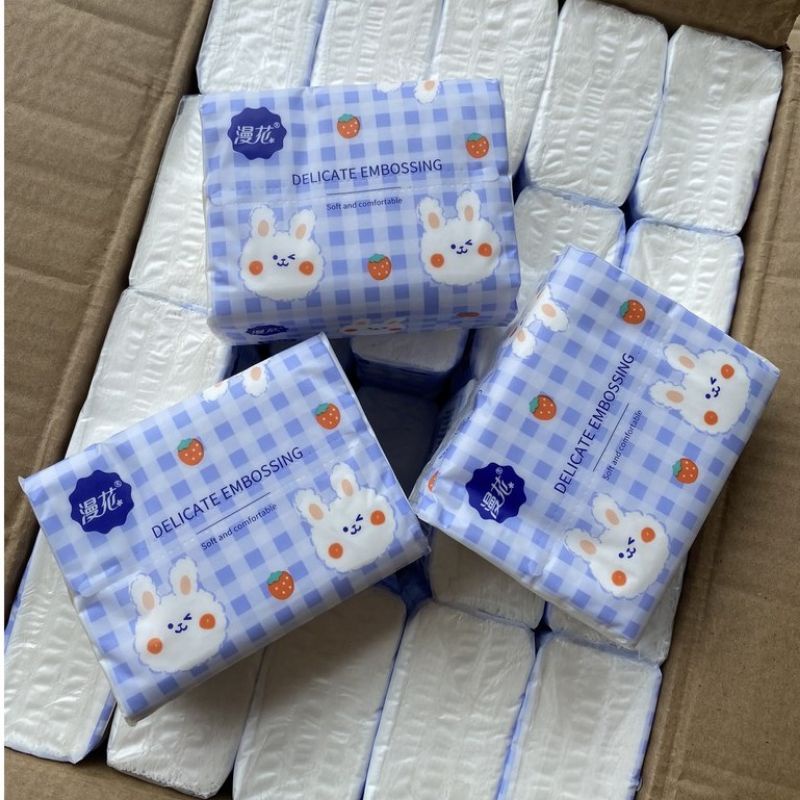 1 gói giấy ăn thỏ trắng